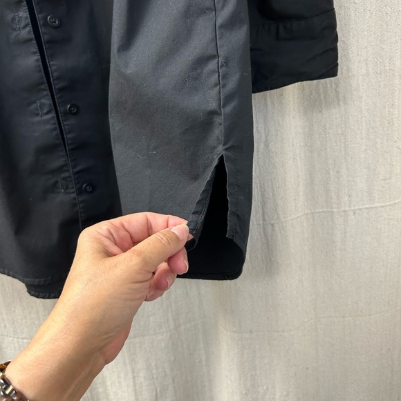 Casa Cabana/ Top Long Sleeve / button up/ Black / Size:M - Picture 4 of 7